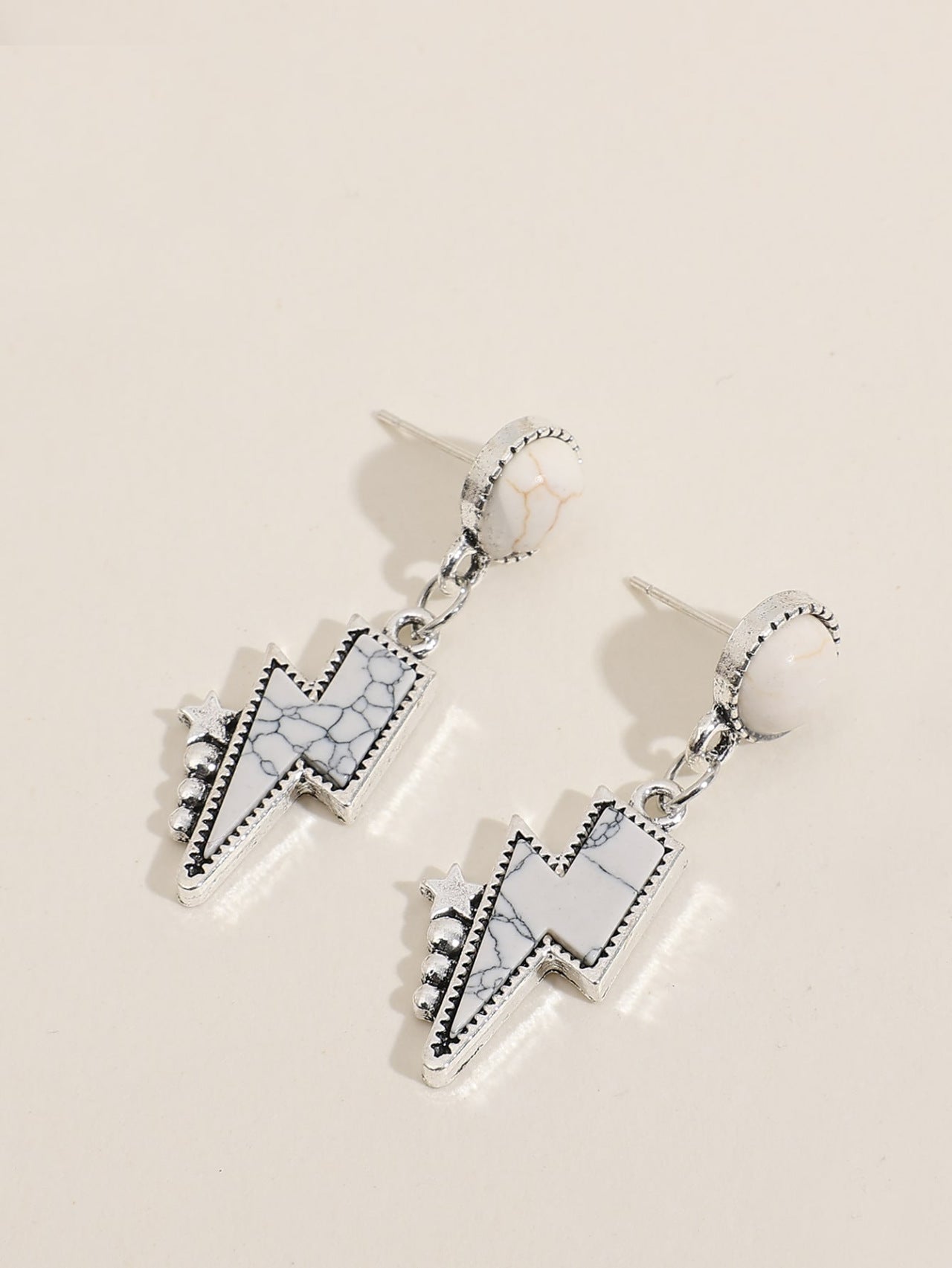 Turquoise Statement Cross Earrings - product image 23