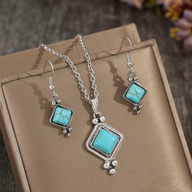 Boho Geometric Cross Jewelry Set - product image 3