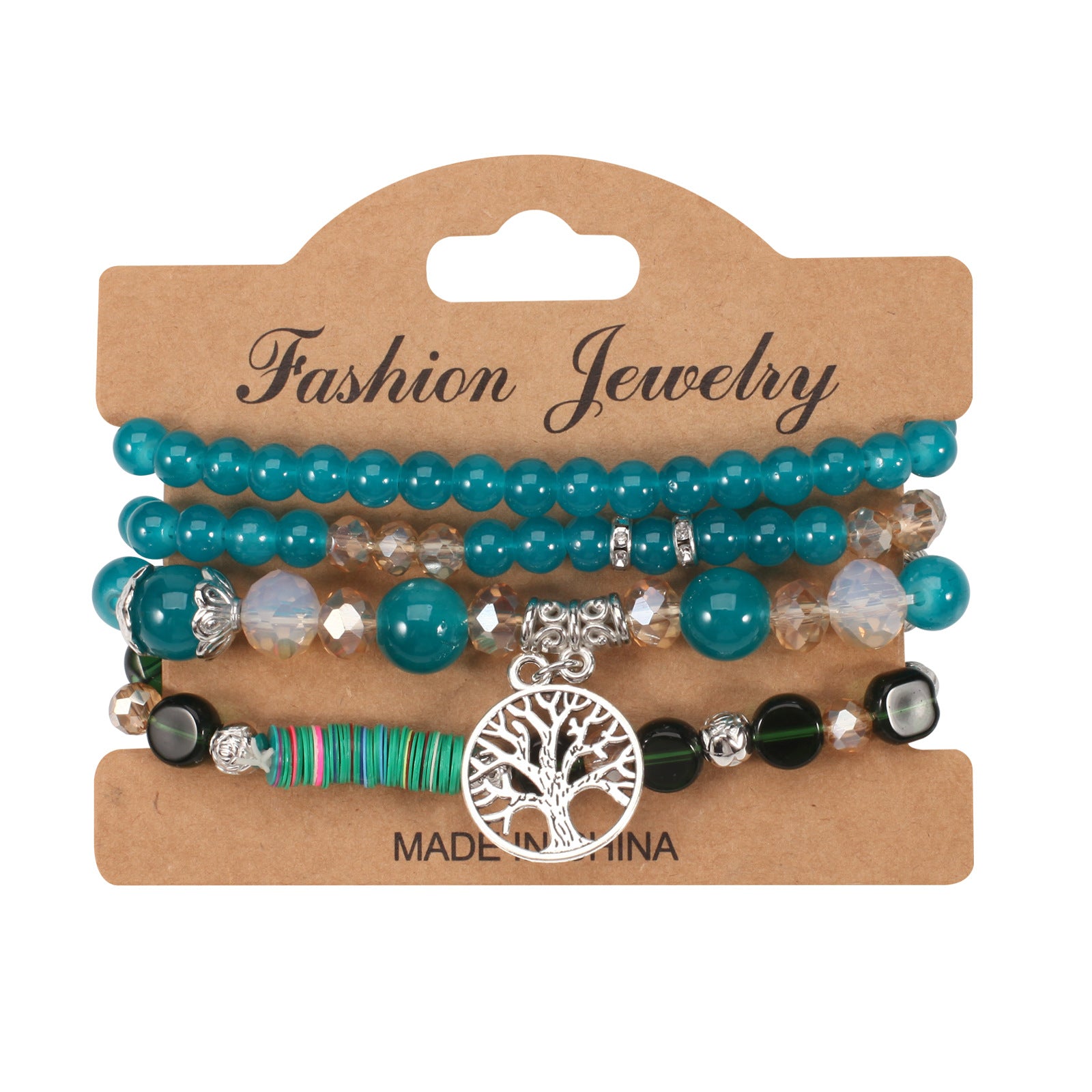 Boho Beaded Crystal Jewelry Set - product image 6