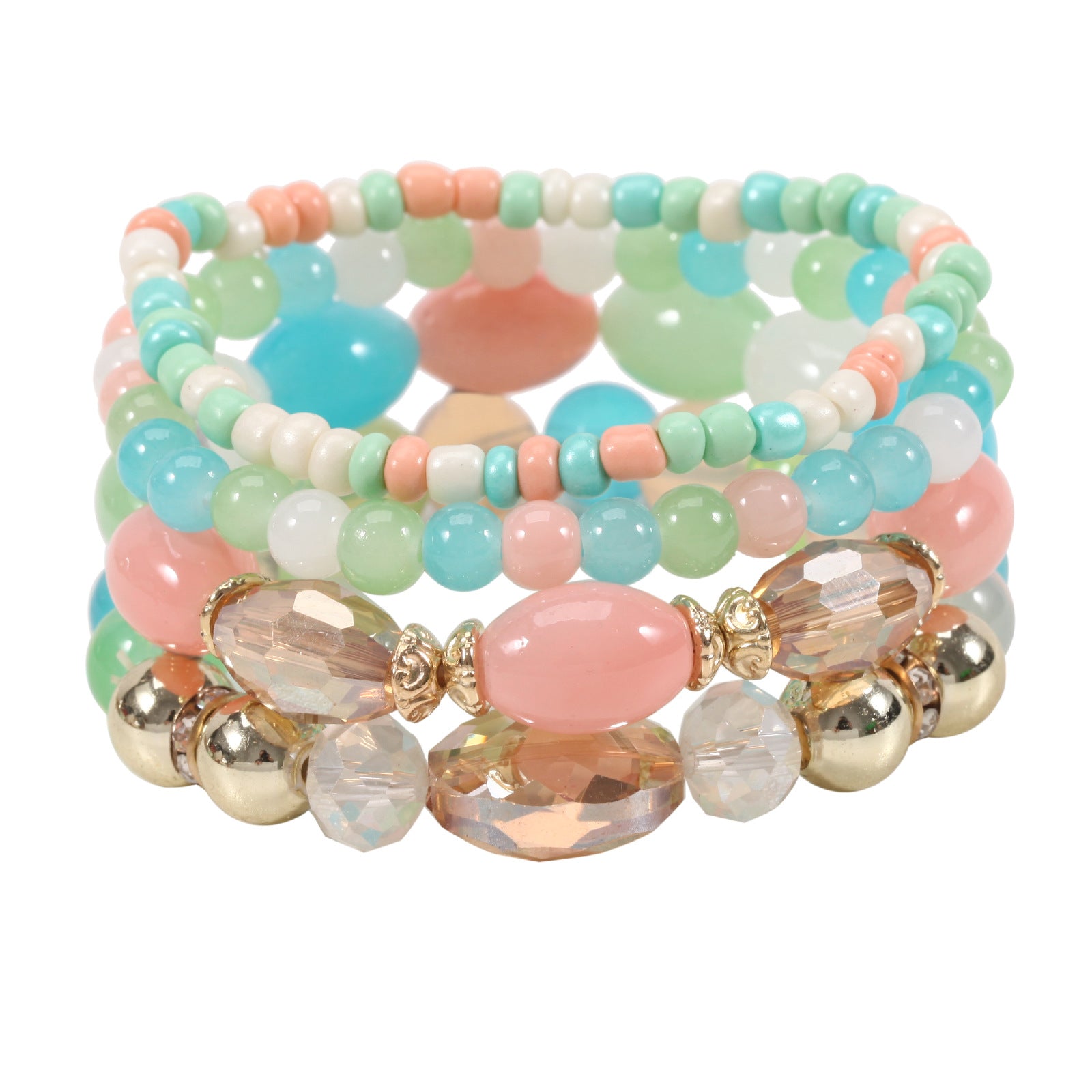Boho Beaded Crystal Bracelet - product image 5