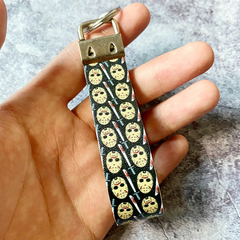 Cross Leather Keychain - product image 11