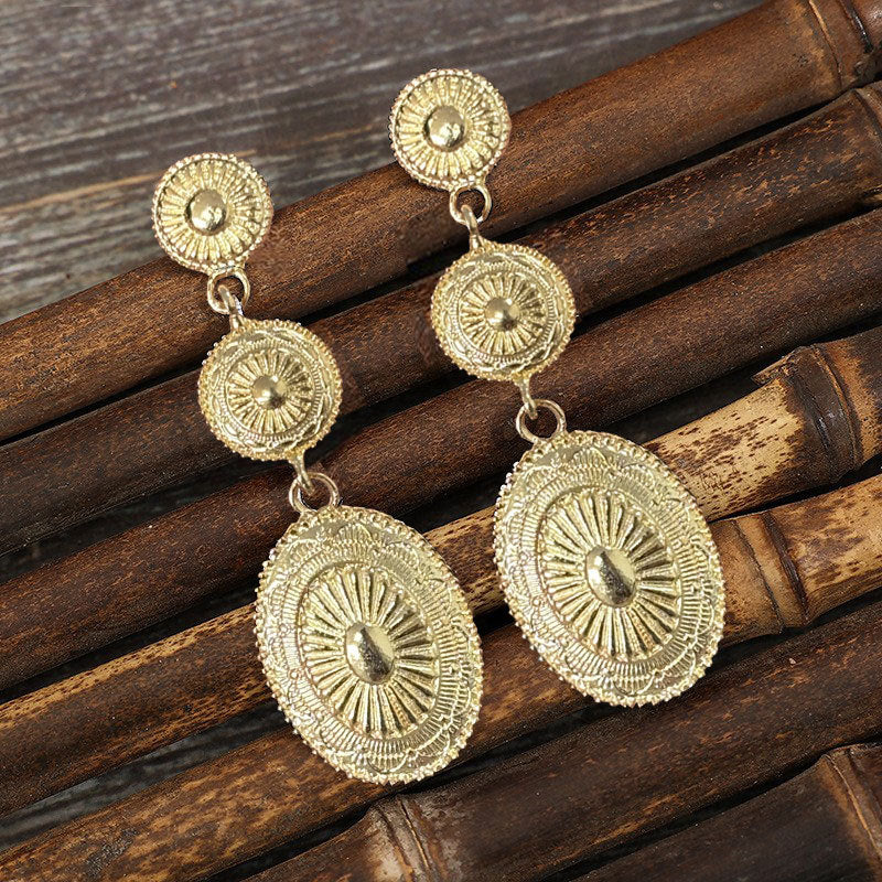 Boho Vintage Cross Earrings - product image 7