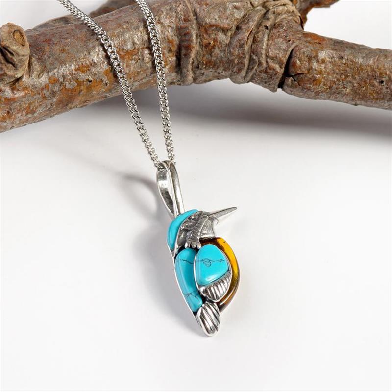 Turquoise Vintage Cross Necklace - product image 5