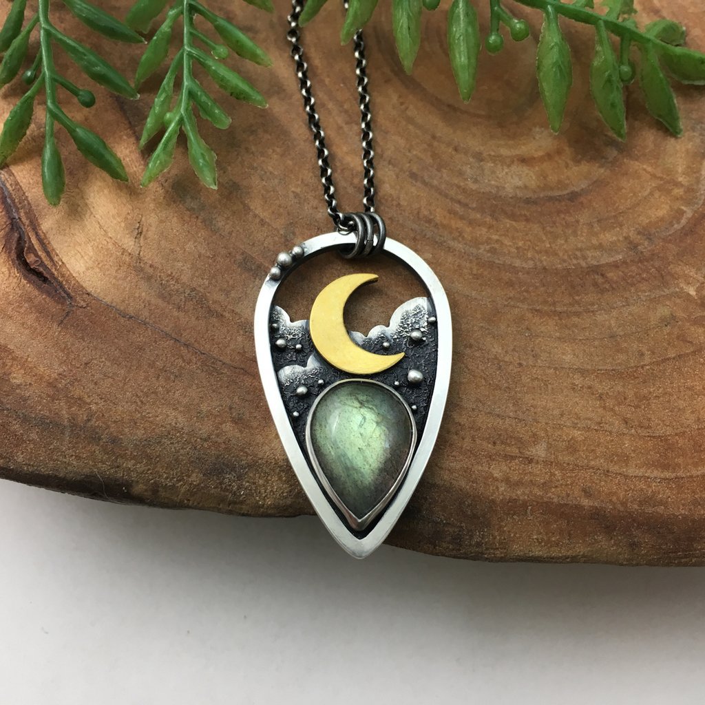 Geometric Moon Necklace for Women - product image 9