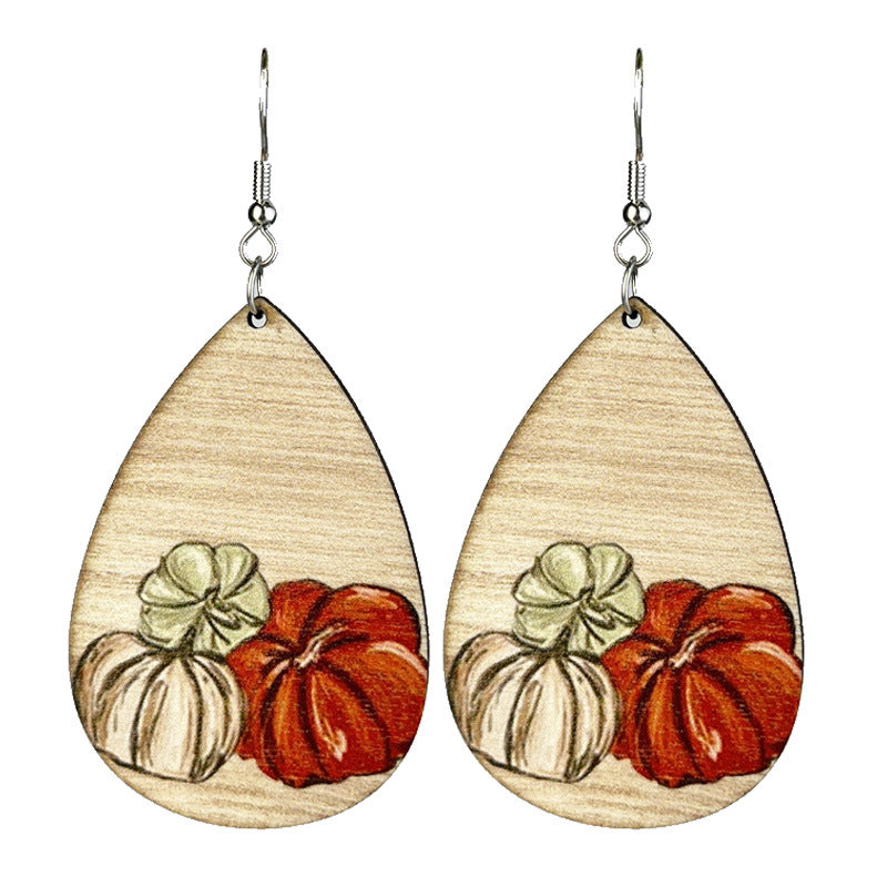 Boho Vintage Floral Cross Earrings - product image 5