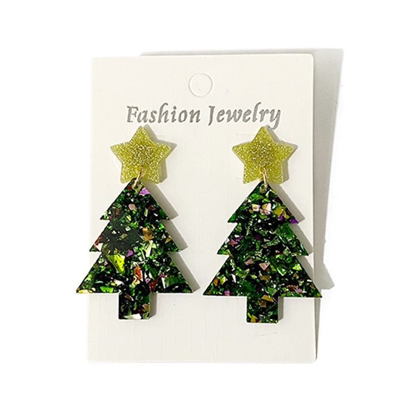 Cross Acrylic Earrings - product image 5