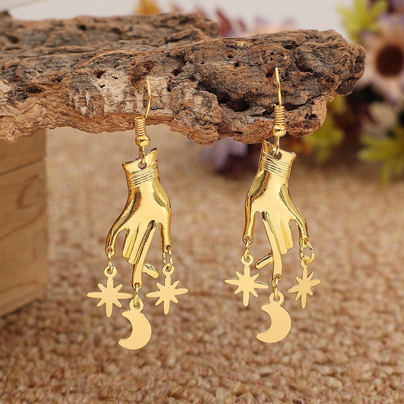 Vintage Statement Cross Earrings - product image 7