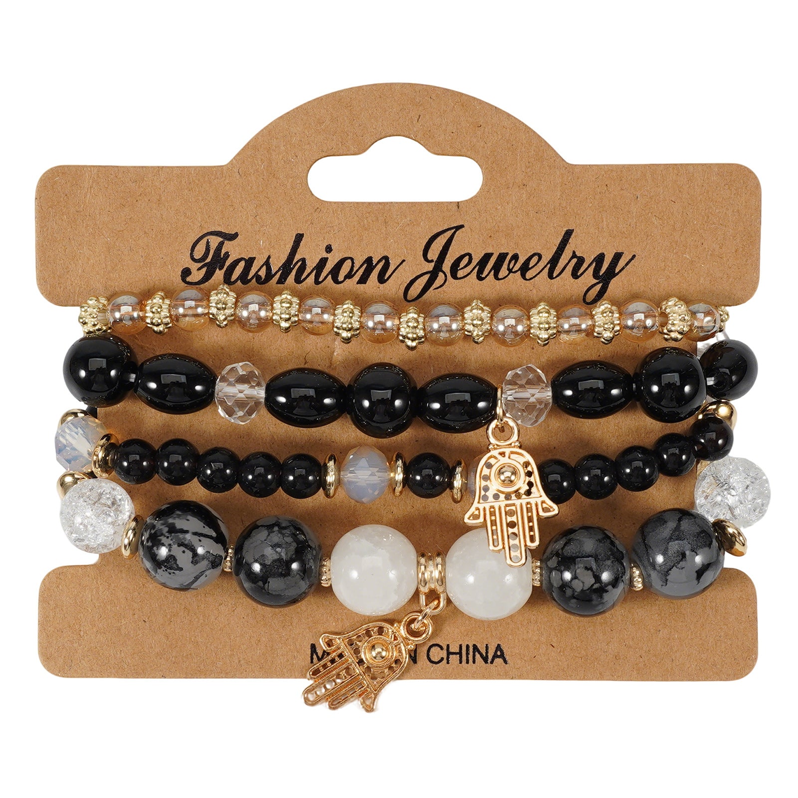 Boho Cross Beaded Necklace - product image 7