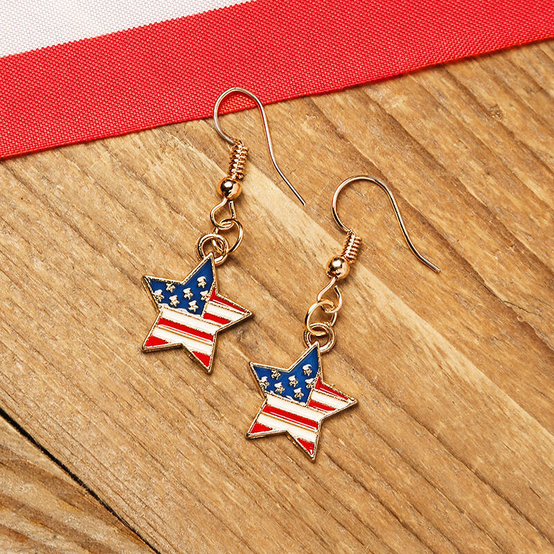 Heart Cross Earrings - product image 4