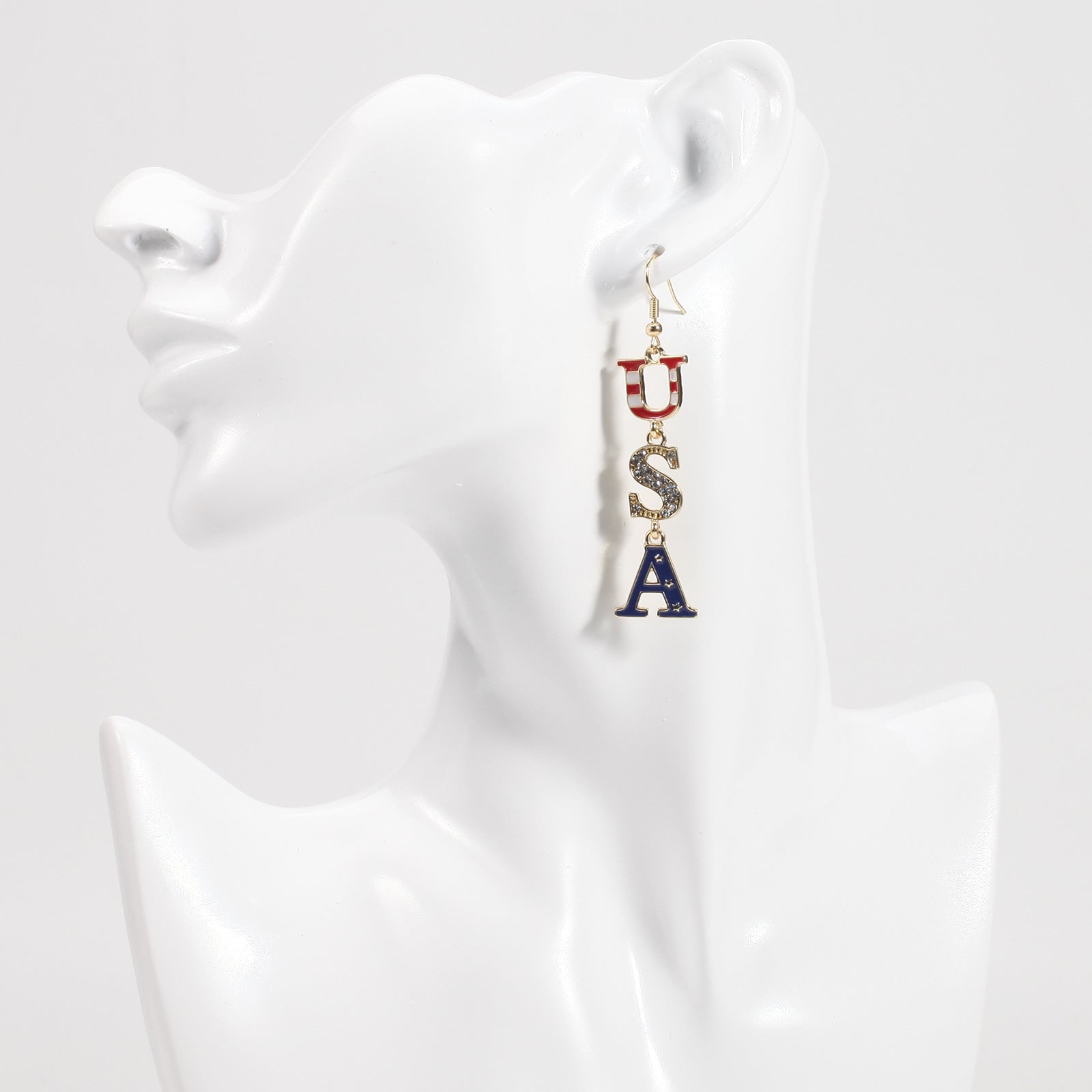 Cross Flag Earrings - product image 47
