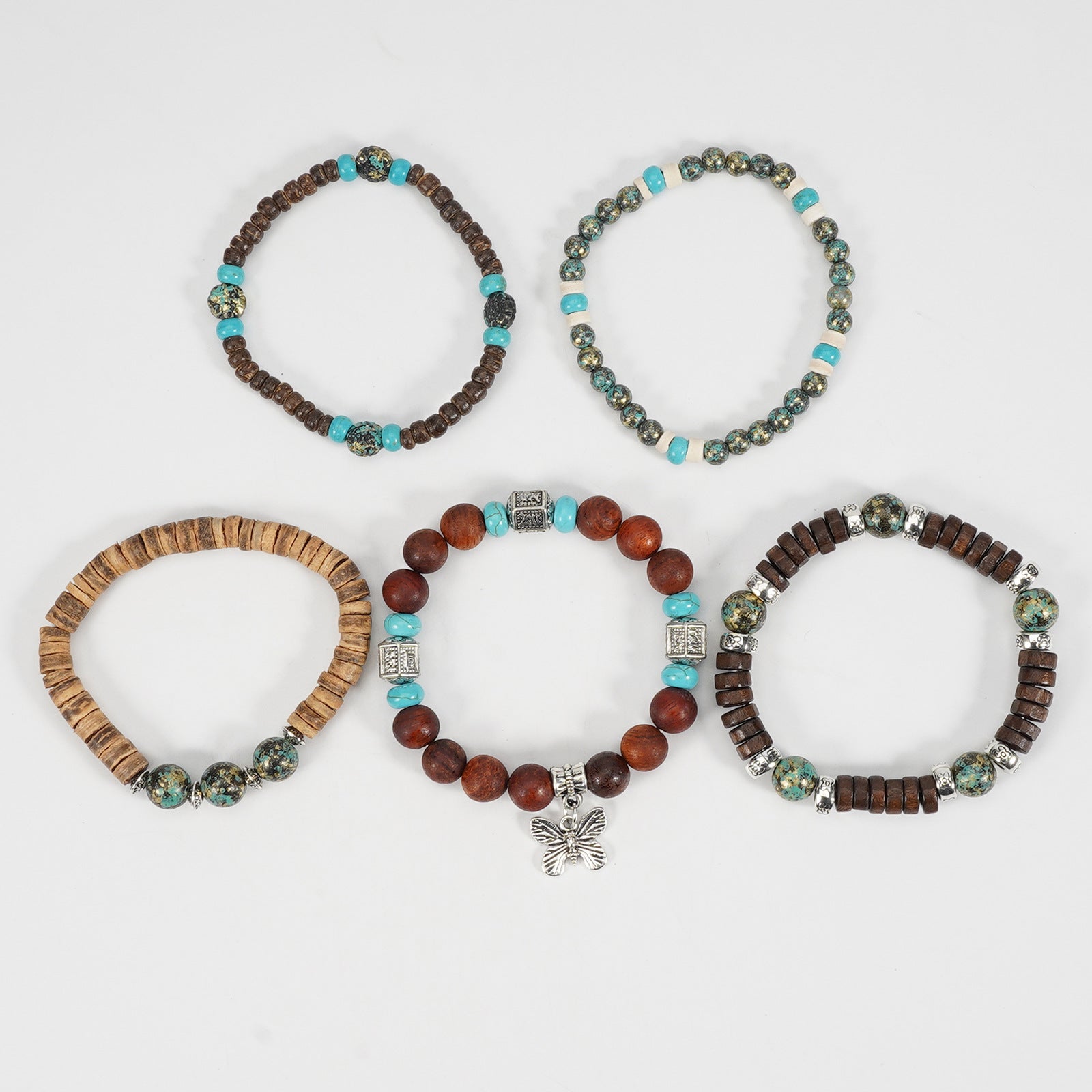 Heart Cross Wood Bracelet - product image 18