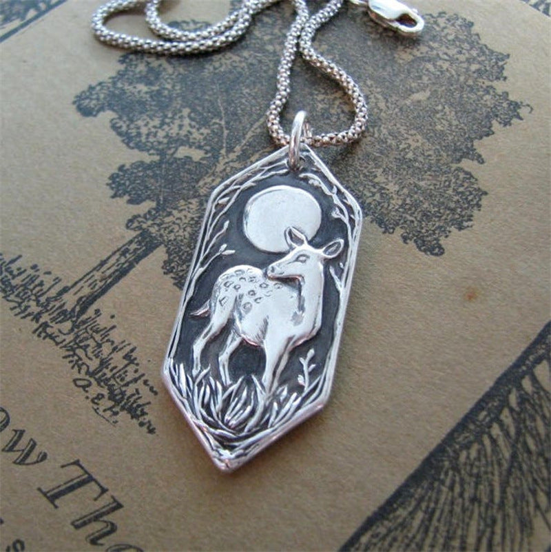 Vintage Moon Necklace for Women - product image 1