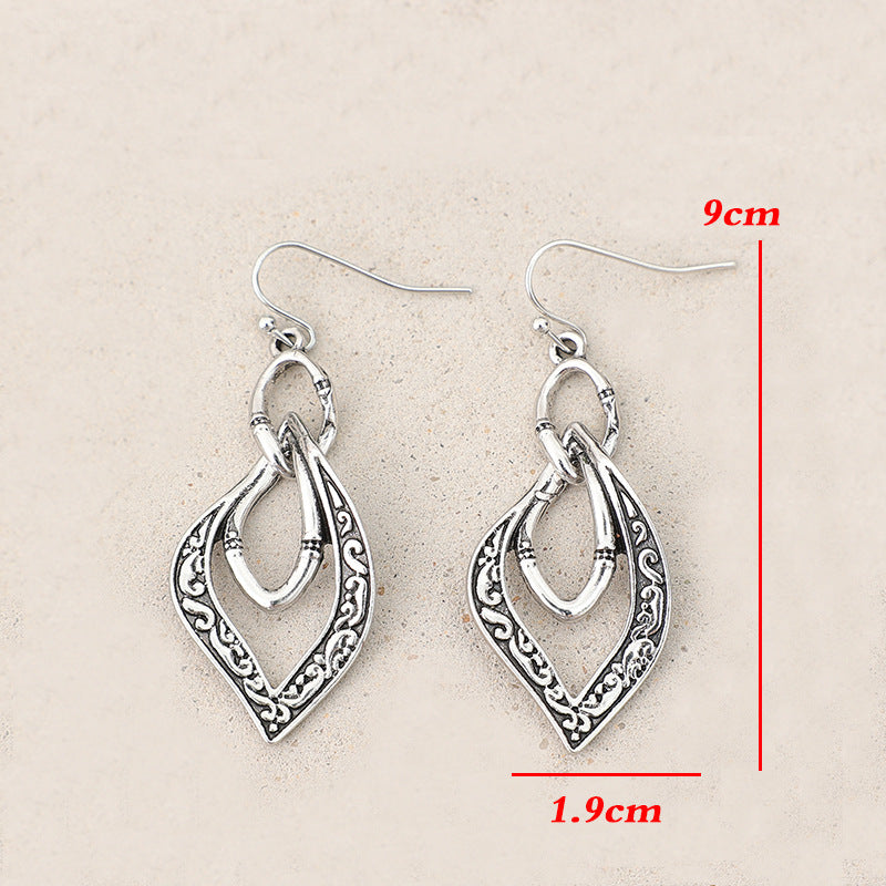 Geometric Cross Earrings - product image 8