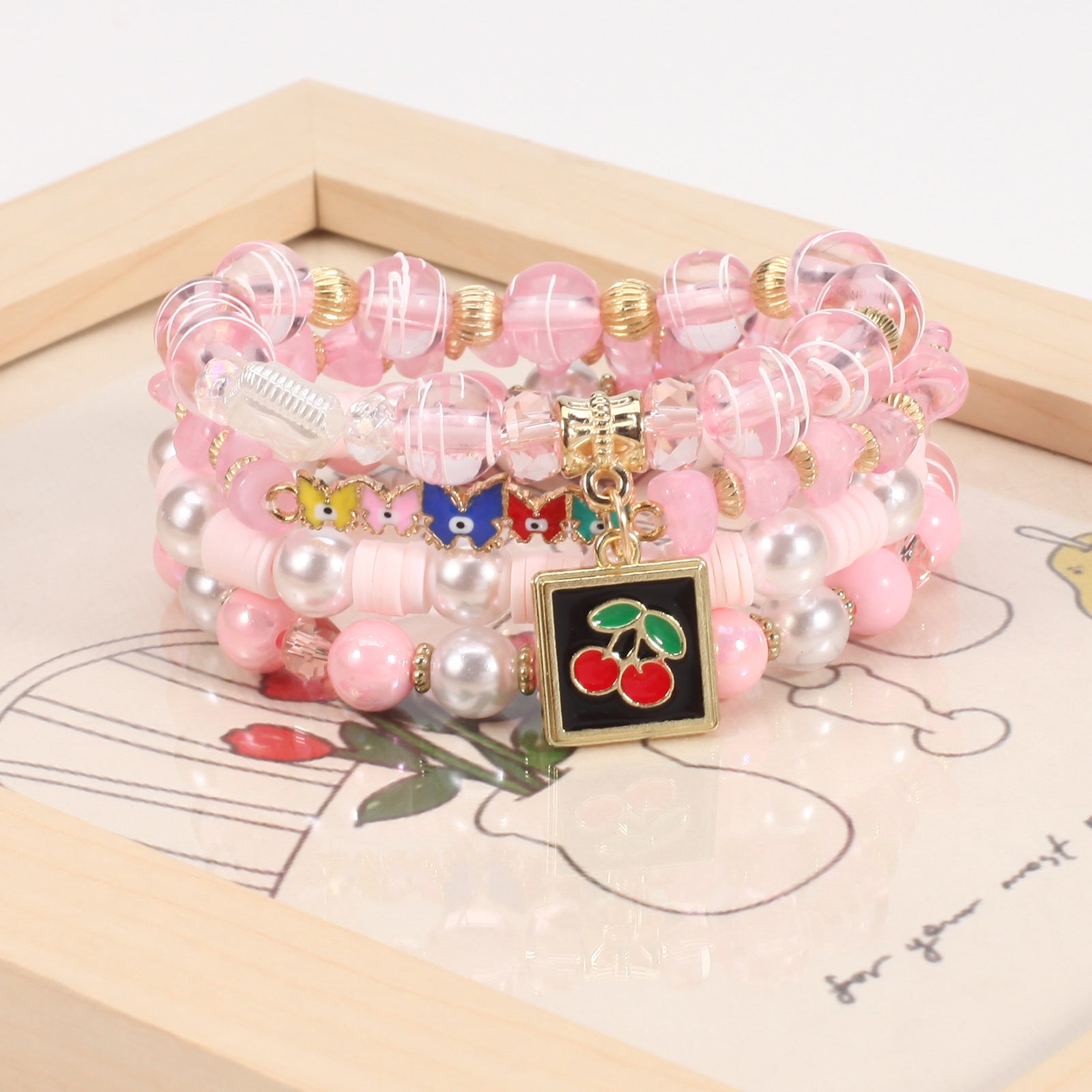 Boho Butterfly Beaded Necklace - product image 19
