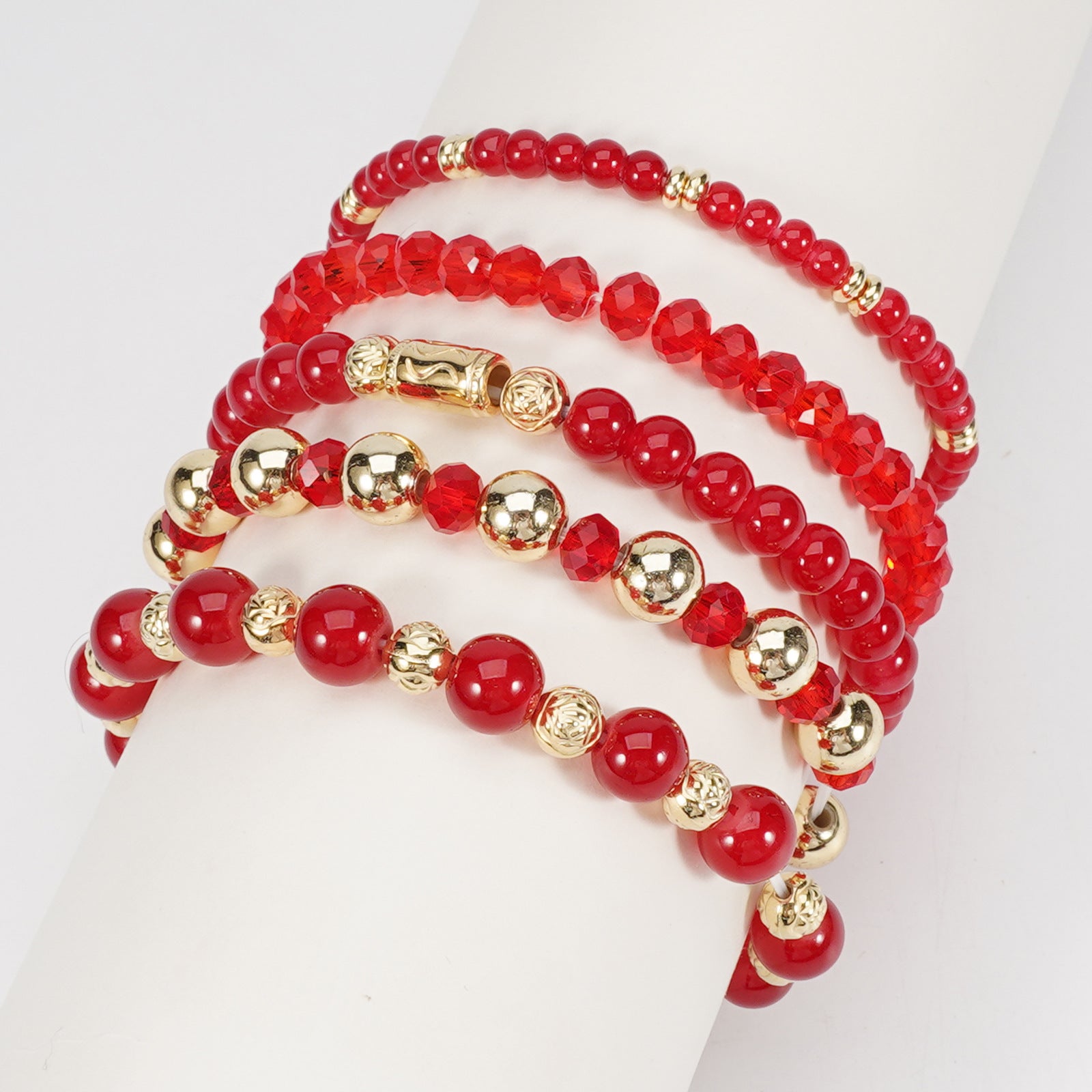 Boho Cross Beaded Bracelet for Women