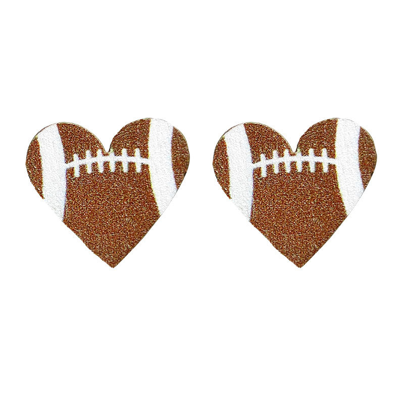 Heart Wood Earrings - product image 5