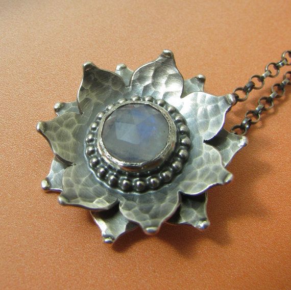Vintage Moon Cross Necklace