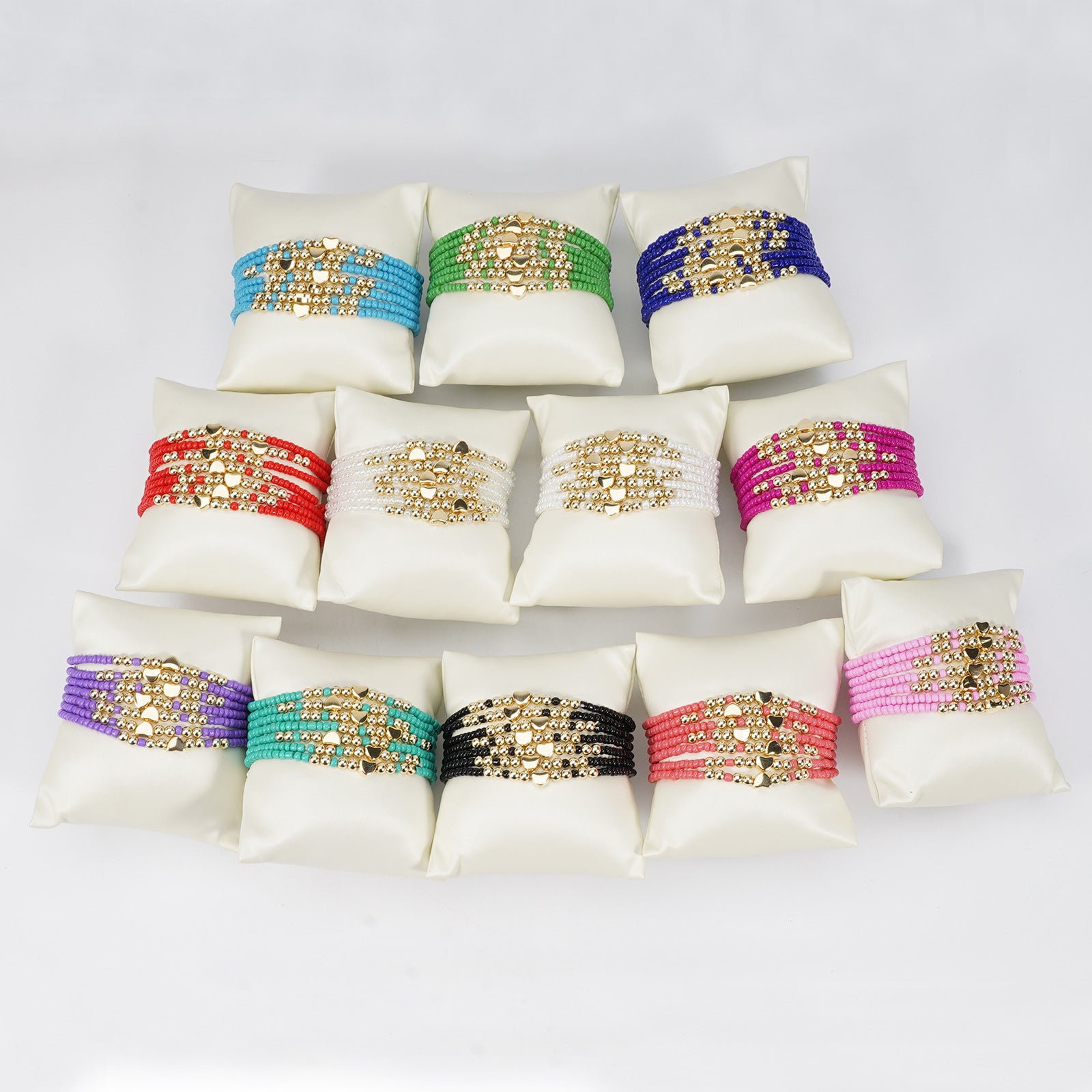Boho Heart Cross Bracelet - product image 2