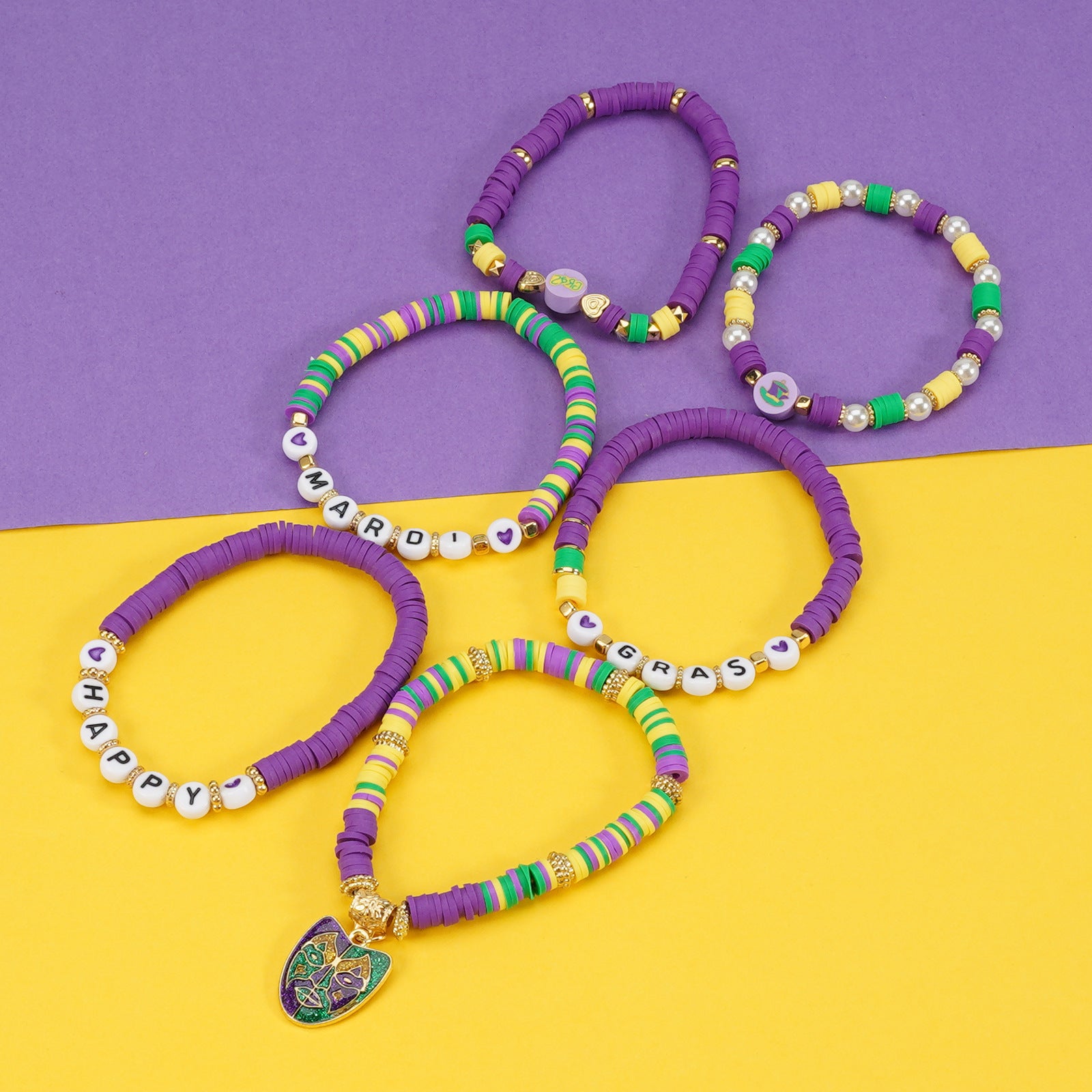 Brazilian Carnival Bracelet Mardi Gras Hat - Face Mask - Pendant - - product image 26