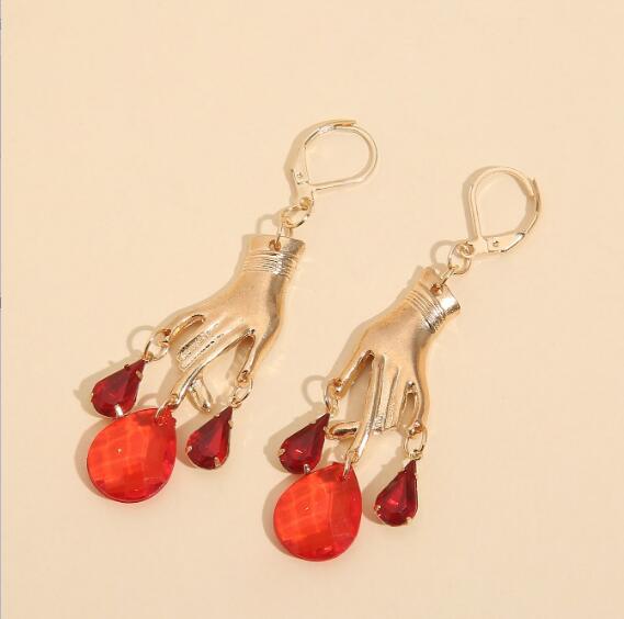 Vintage Statement Cross Earrings - product image 9