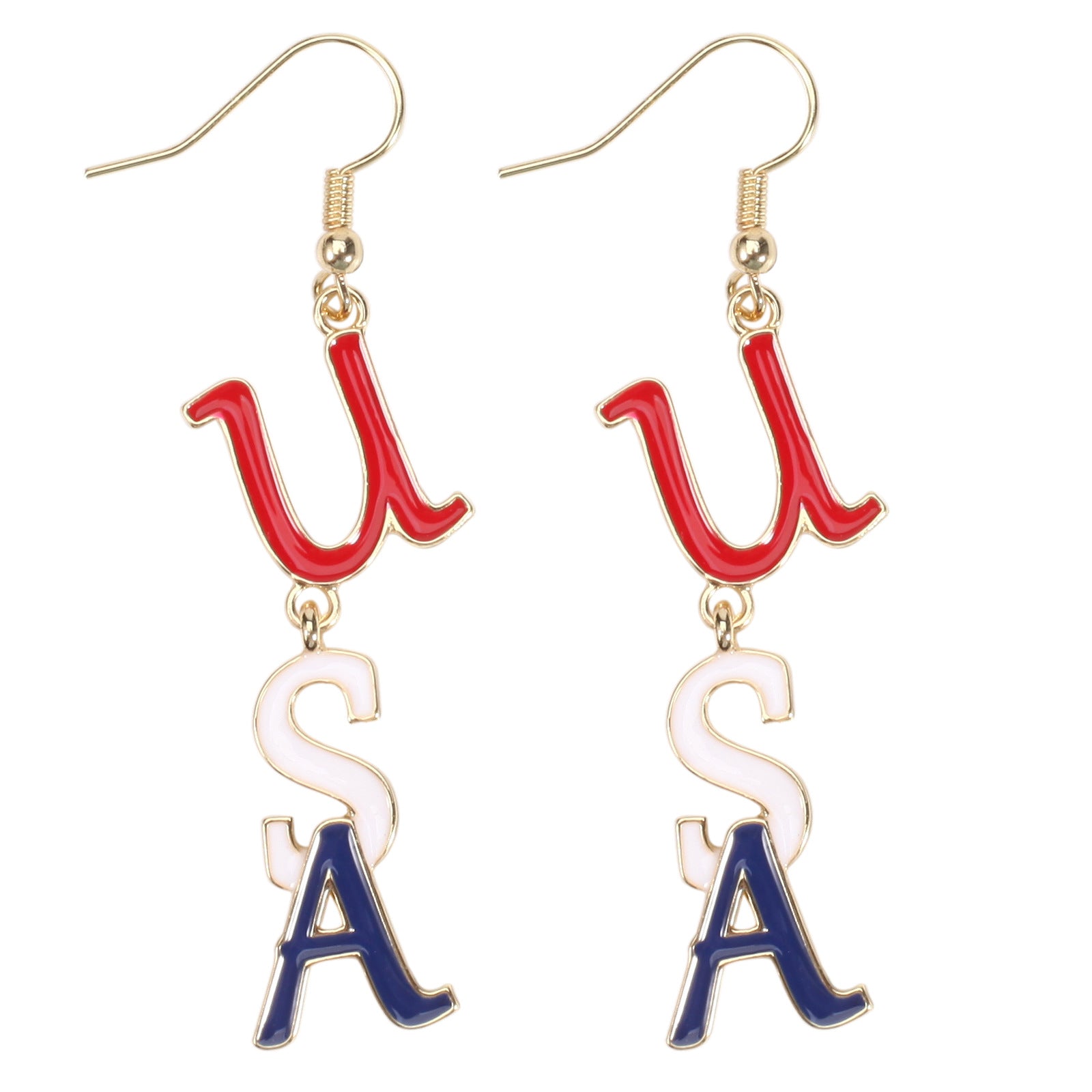 Cross Flag Earrings - product image 11