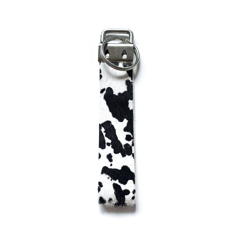 Vintage Horse Cross Leather Keychain - product image 5