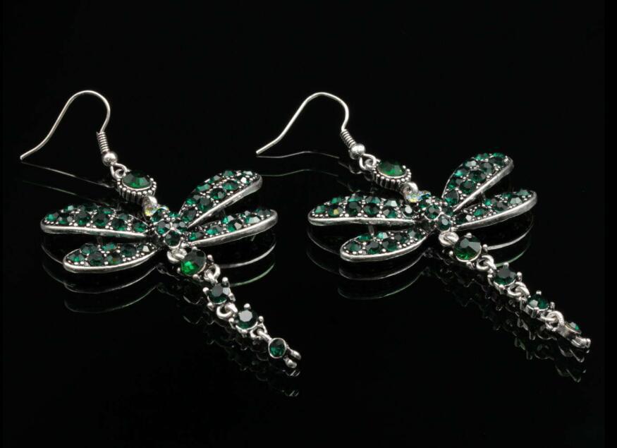 Insect Dragonfly Earrings Style Unique Animal Dragonfly Pendant Earrings - product image 18