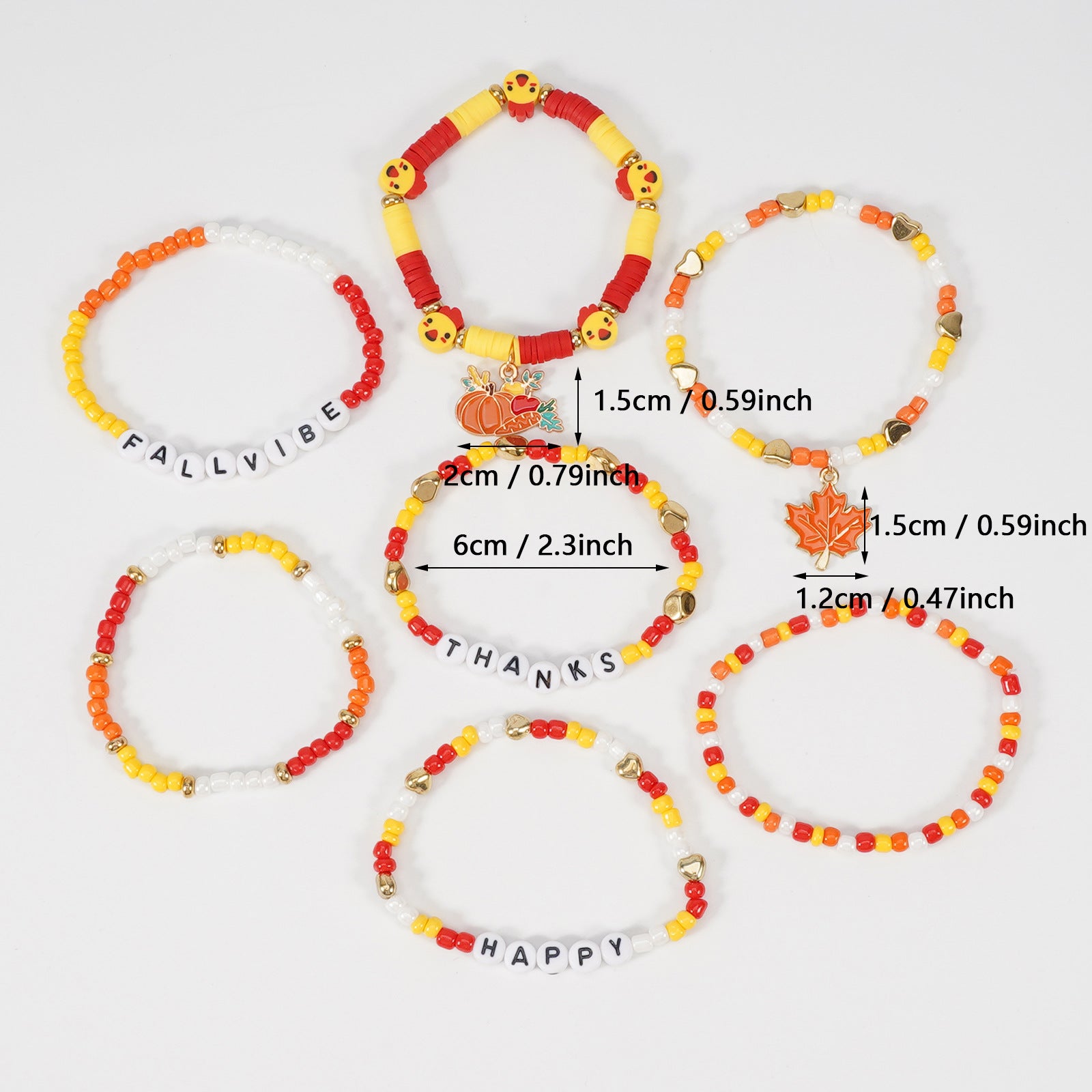 Cross Beaded Bracelet - product image 2