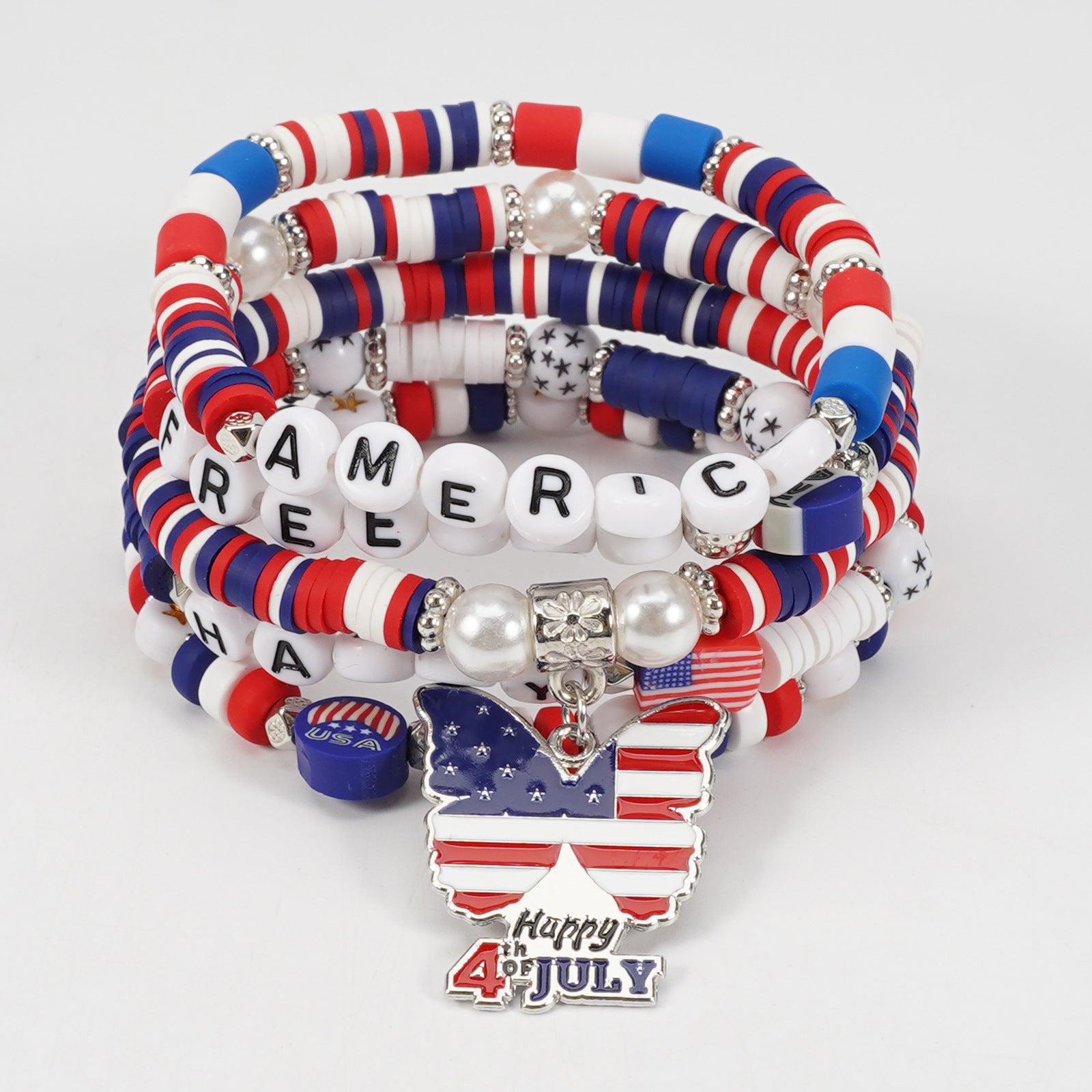 Flag Beaded Bracelet - product image 23