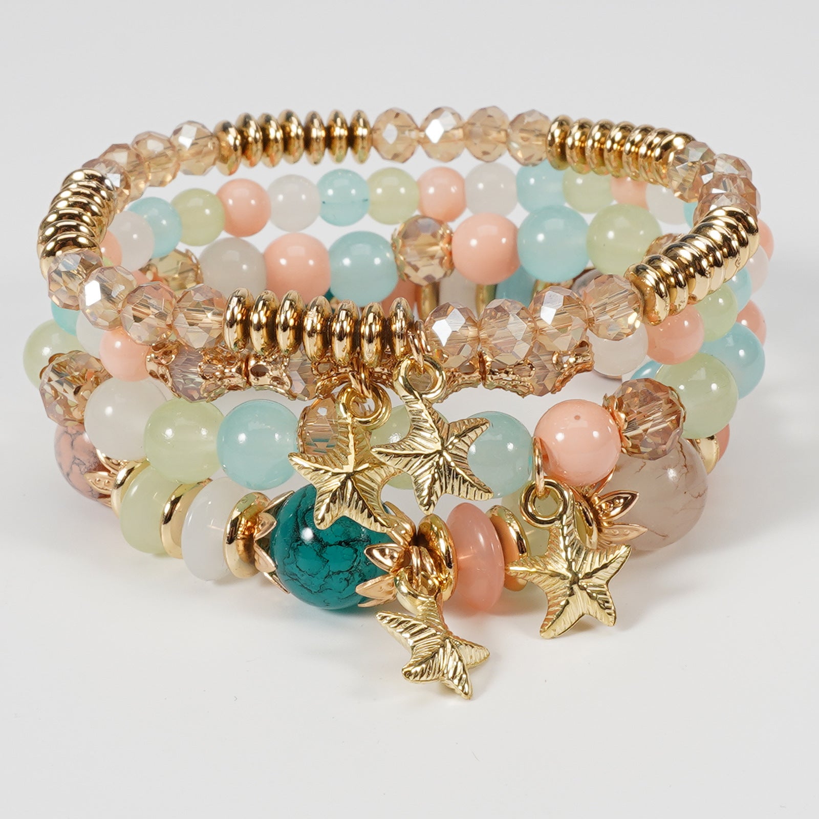 Boho Cross Beaded Crystal Necklace - product image 49