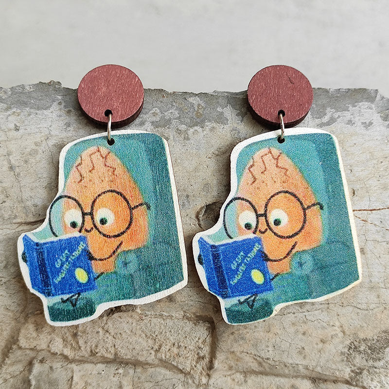Wood Earrings - product image 3