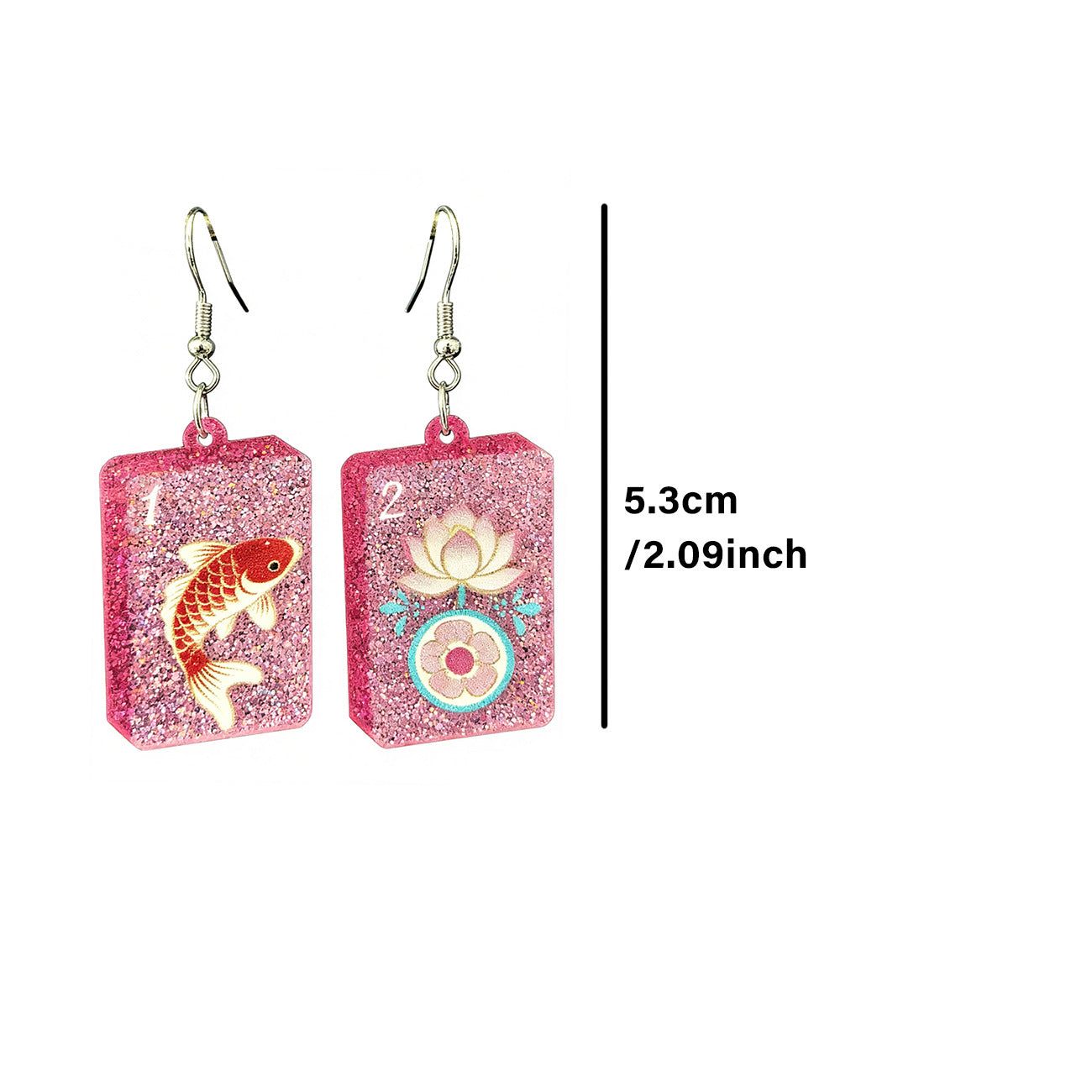 Sourced Jewelry: Popular Mahjong-themed Red Suit - Spades - and Clubs Fun - product image 11
