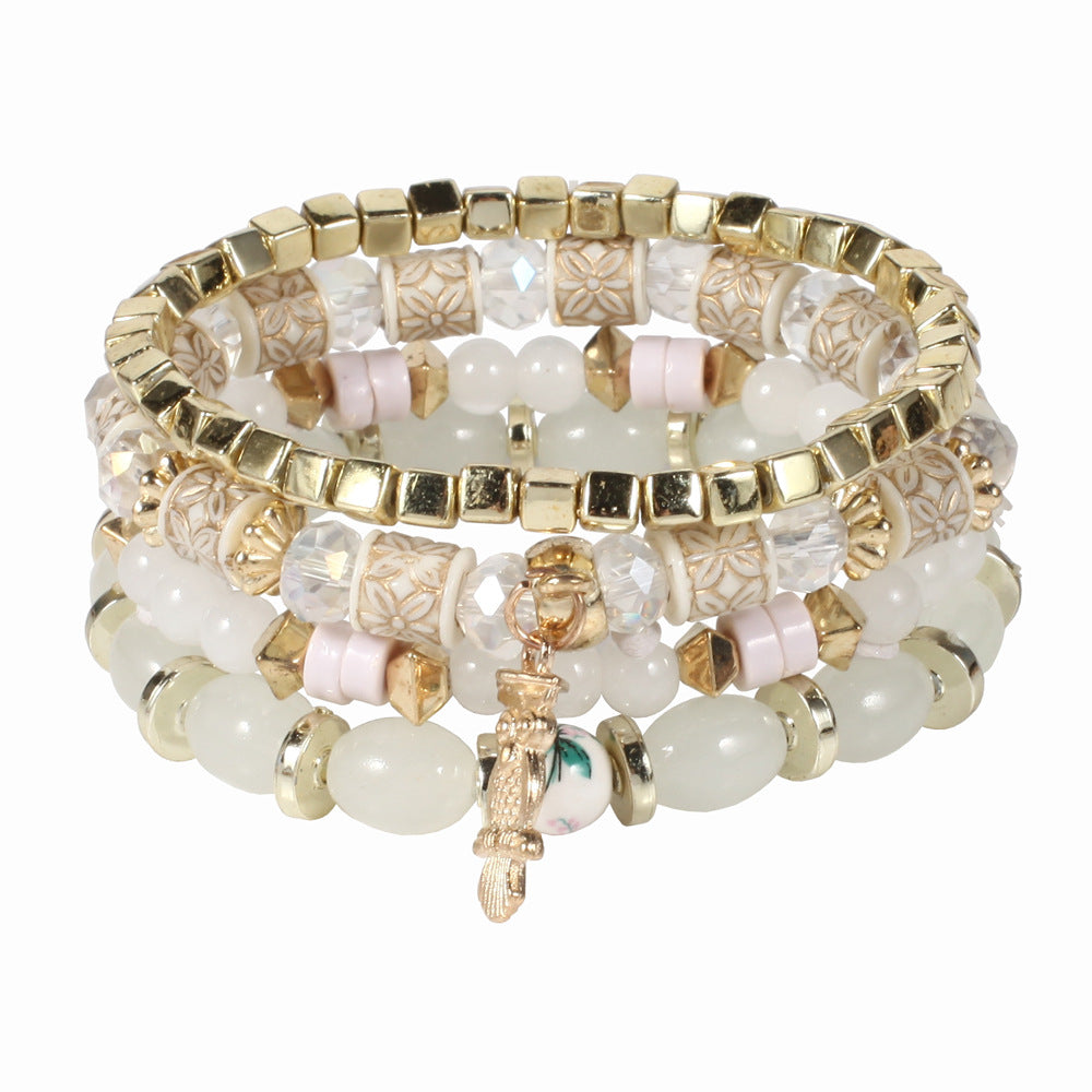 Boho Beaded Crystal Bracelet - product image 9