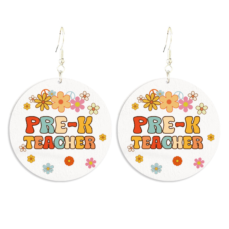 Boho Vintage Cross Wood Earrings - product image 16