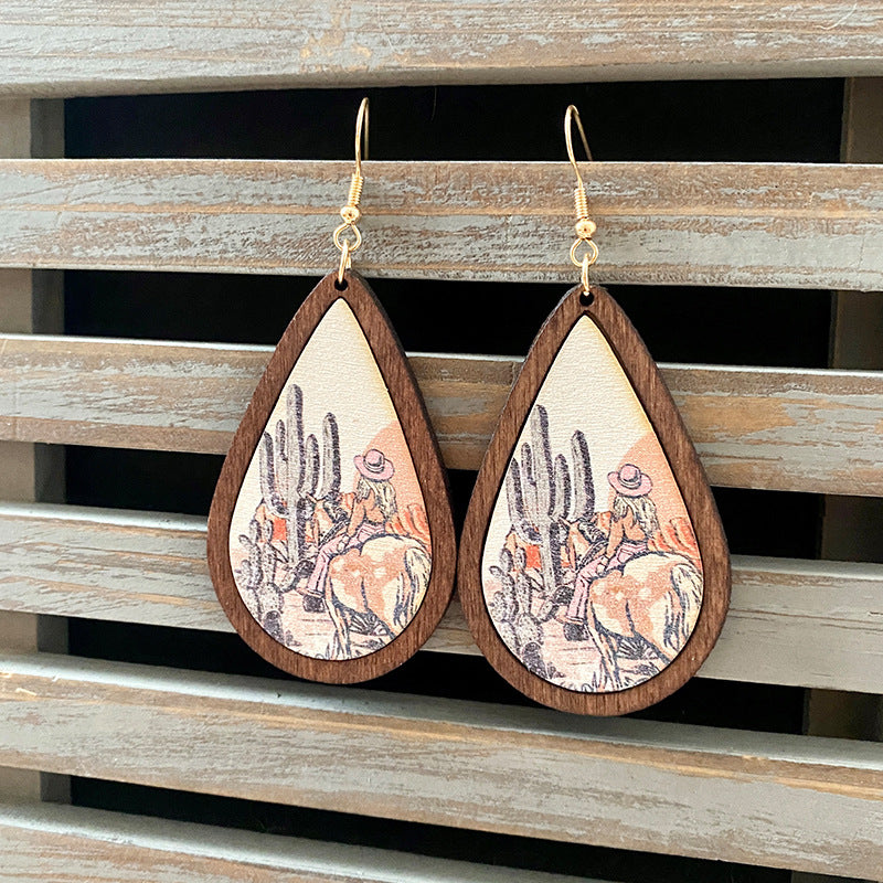 Western Vintage Cross Earrings - product image 10