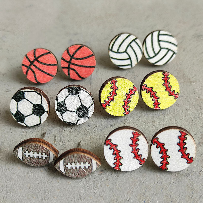 Wood Earrings - product image 1