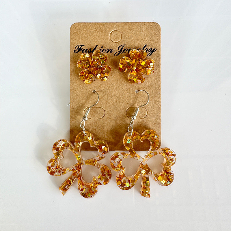 Cross Acrylic Earrings - product image 10