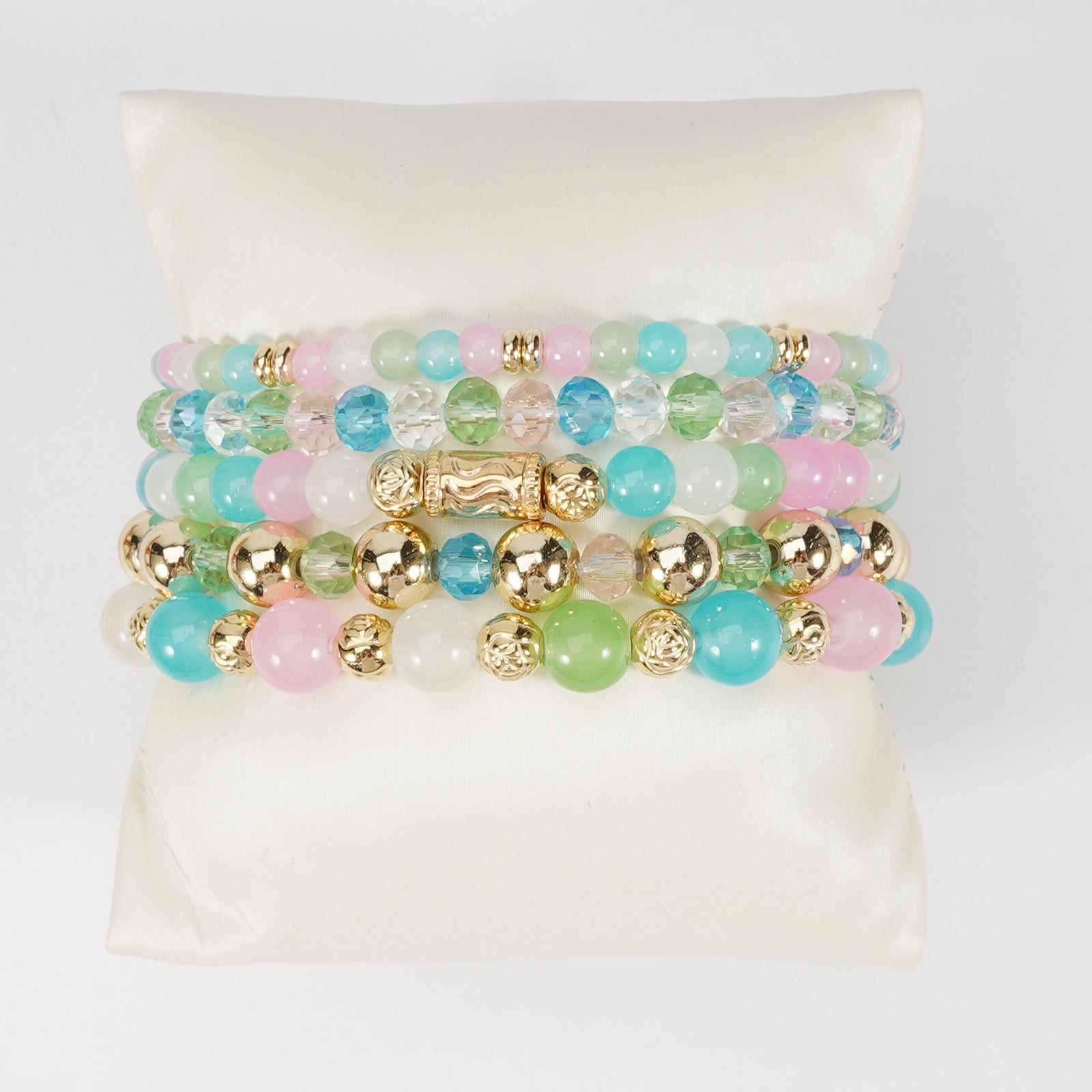 Boho Cross Beaded Bracelet for Women