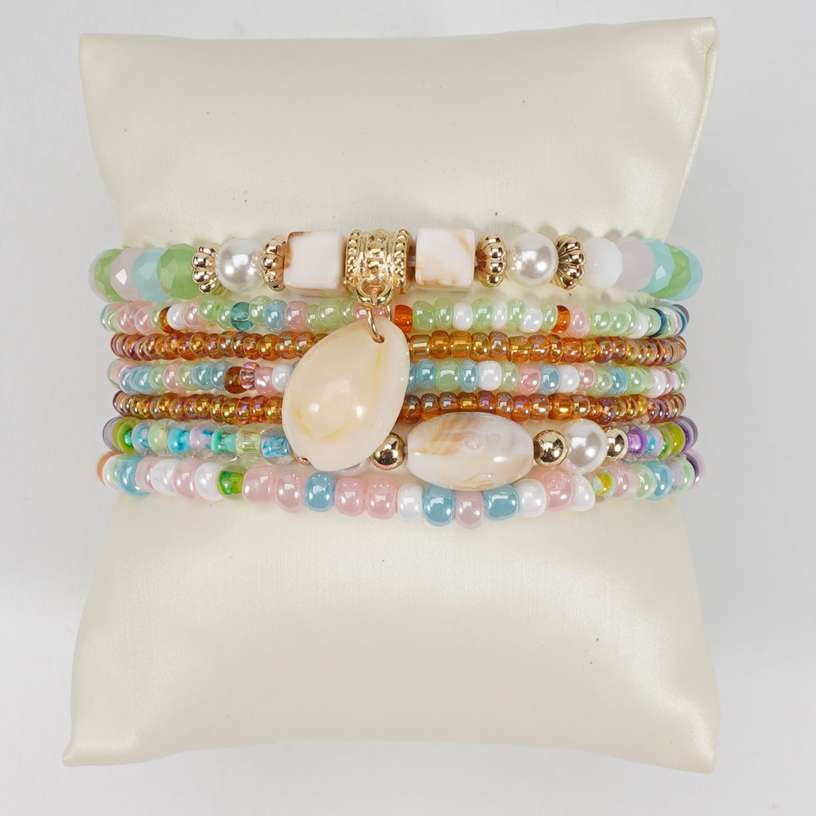 Boho Cross Beaded Necklace for Women - product image 36