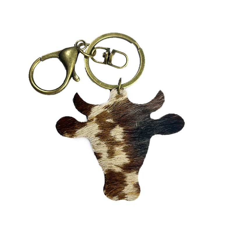 Western Vintage Cow Skull Horse Cross Necklace - product image 5