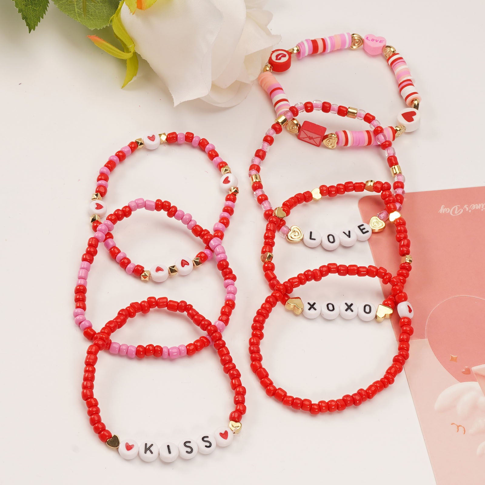 Heart Beaded Bracelet - product image 16