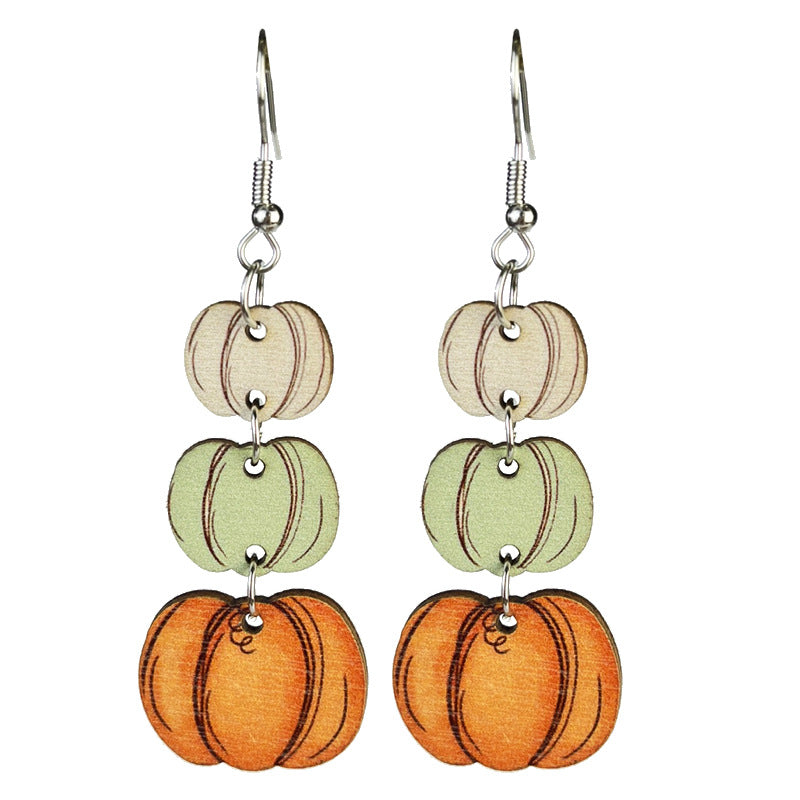 Cross Wood Earrings for Women - product image 6