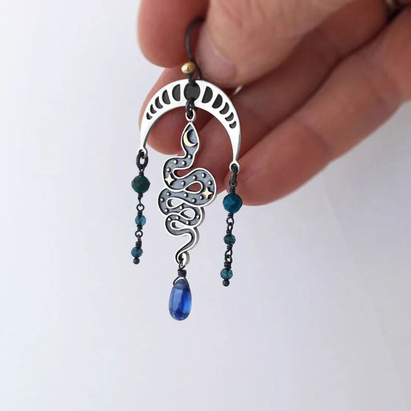 Moon Crystal Earrings - product image 3