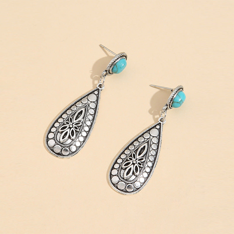 Turquoise Vintage Earrings for Women - product image 7