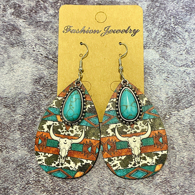 Western Vintage Cross Earrings - product image 2
