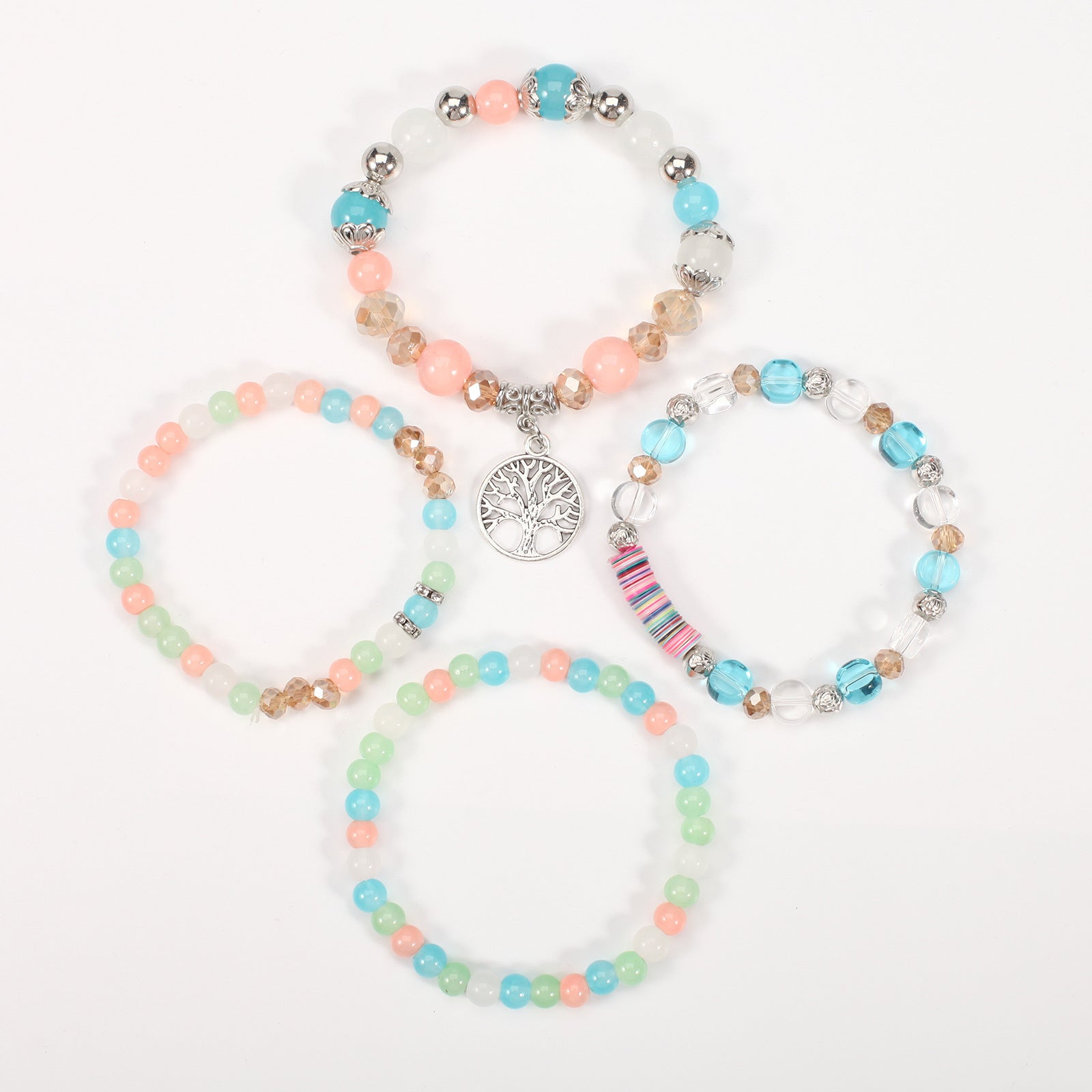 Boho Beaded Crystal Jewelry Set - product image 25