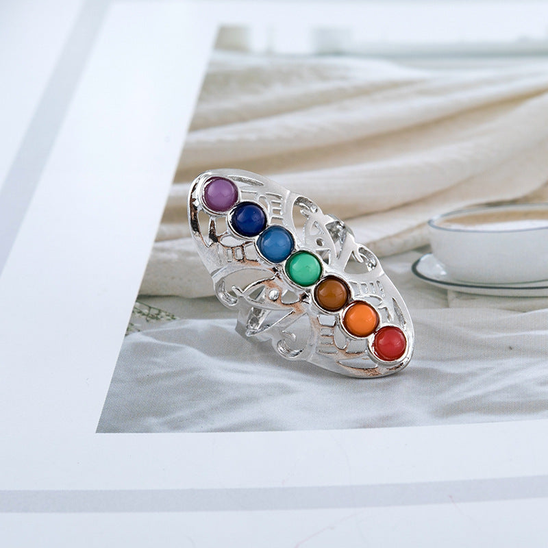 Colorful Stone Ring - product image 4