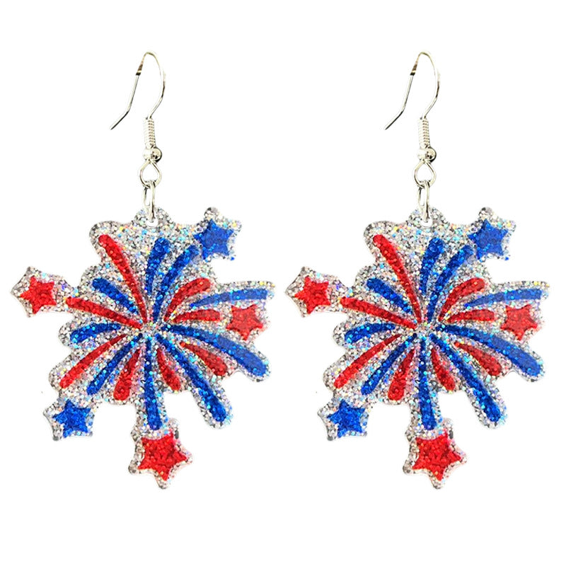 Heart Acrylic Earrings - product image 10