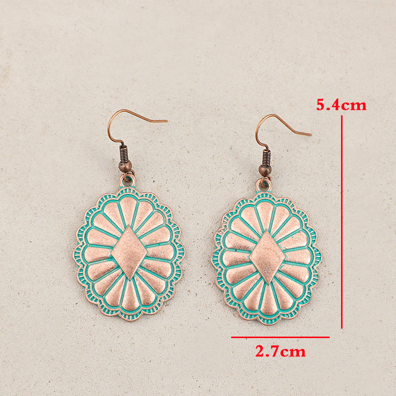 Vintage Cross Earrings