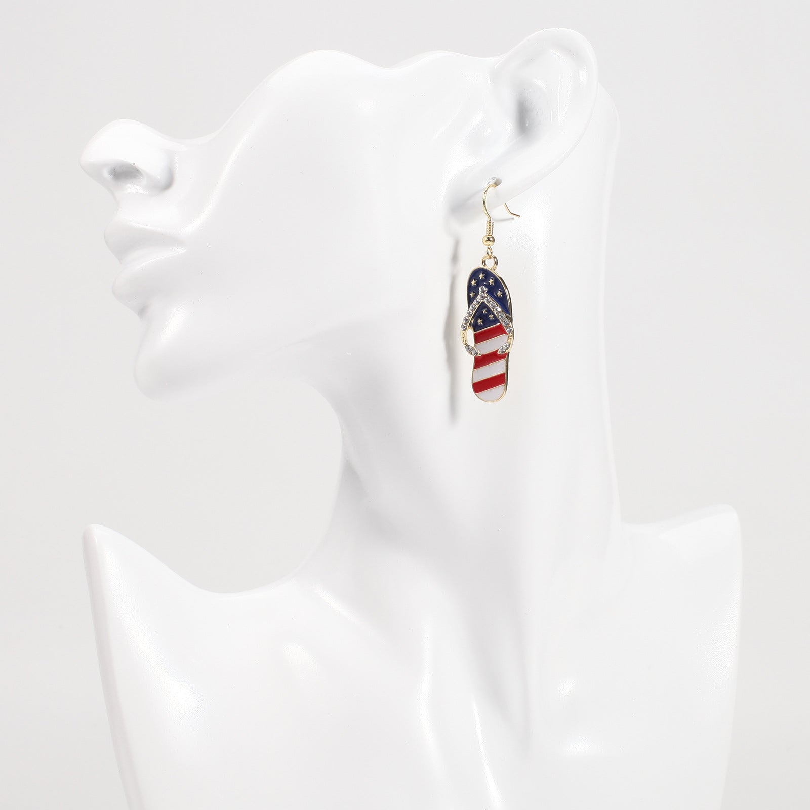 Cross Flag Earrings - product image 58